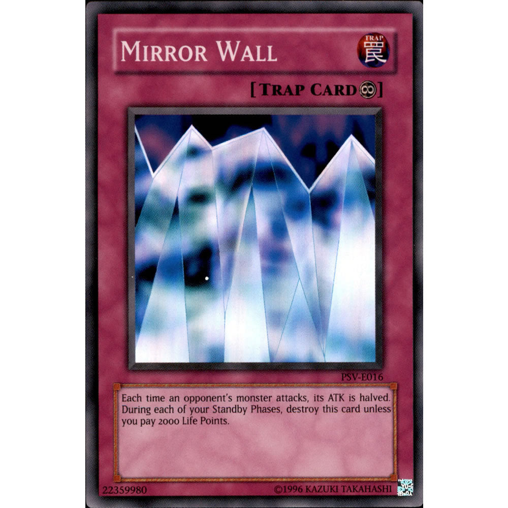 Mirror Wall PSV-016 Yu-Gi-Oh! Card from the Pharaoh's Servant Set