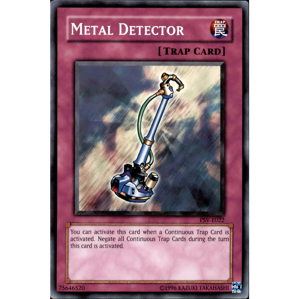 Metal Detector PSV-022 Yu-Gi-Oh! Card from the Pharaoh's Servant Set