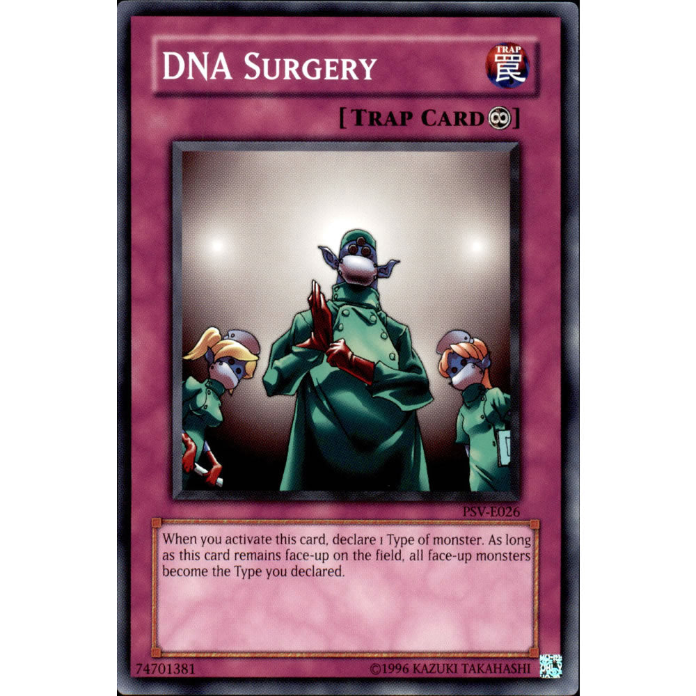 DNA Surgery PSV-026 Yu-Gi-Oh! Card from the Pharaoh's Servant Set