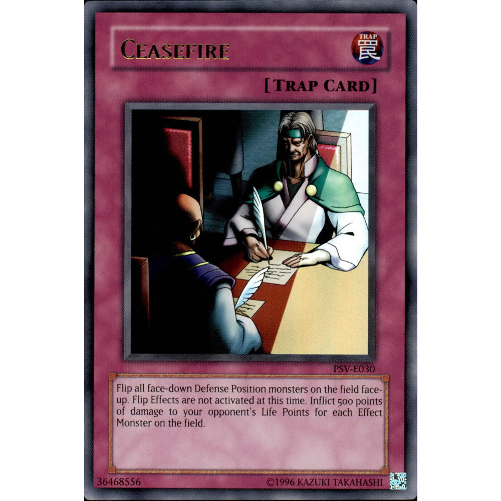 Ceasefire PSV-030 Yu-Gi-Oh! Card from the Pharaoh's Servant Set