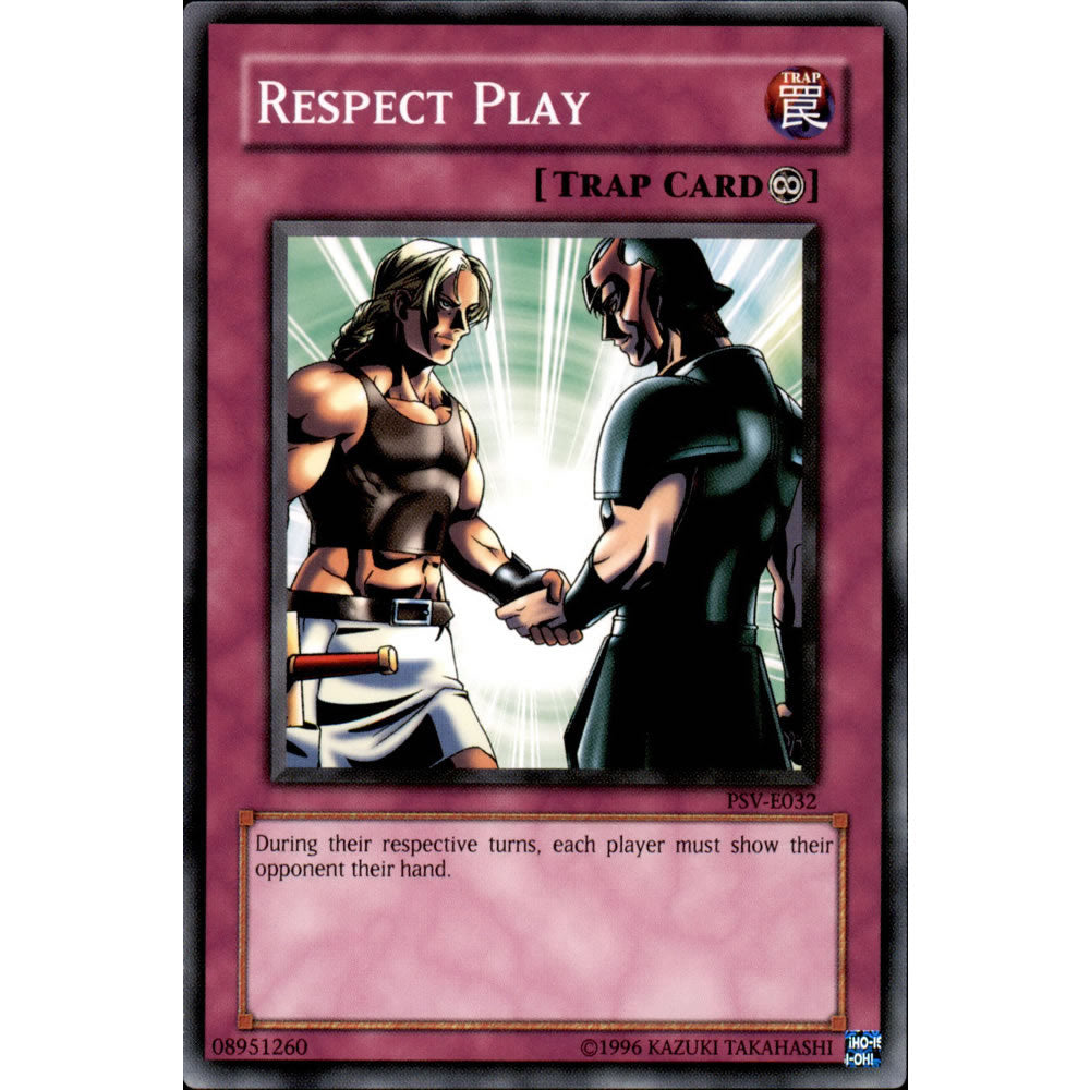 Respect Play PSV-032 Yu-Gi-Oh! Card from the Pharaoh's Servant Set