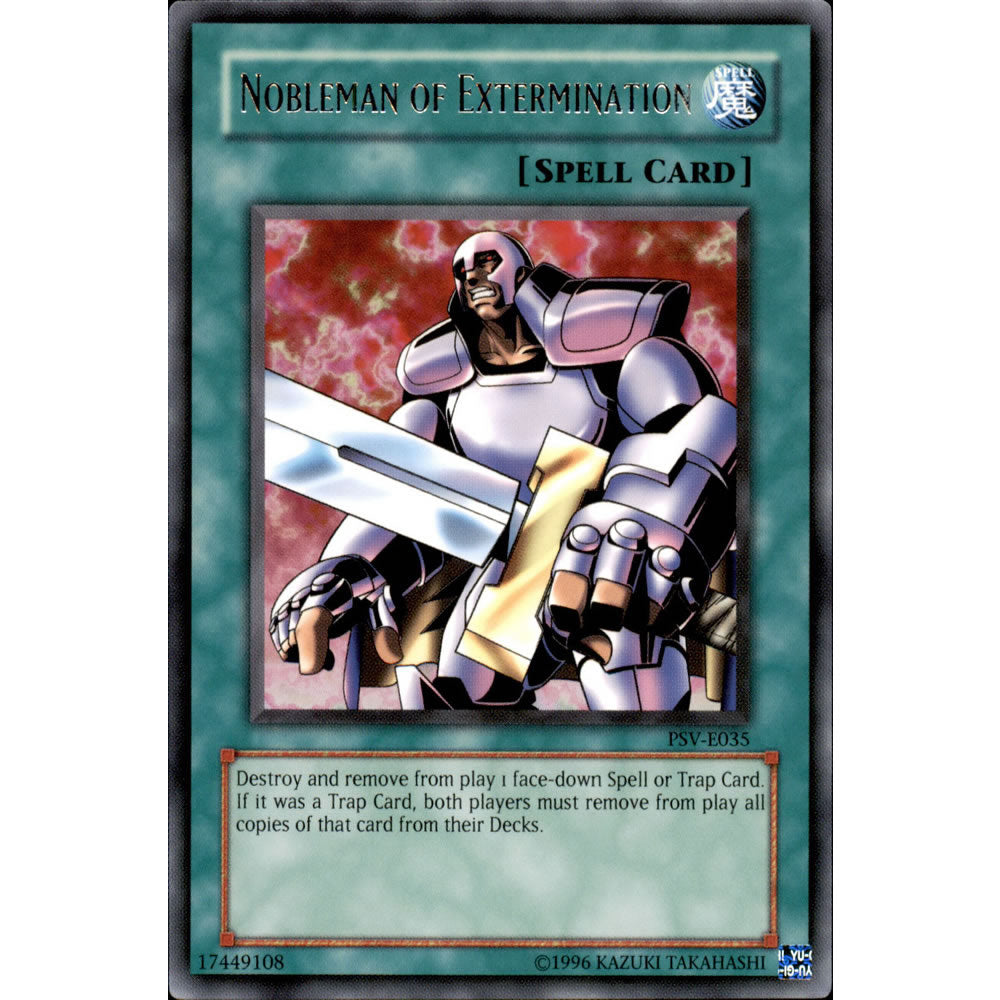 Nobleman of Extermination PSV-035 Yu-Gi-Oh! Card from the Pharaoh's Servant Set