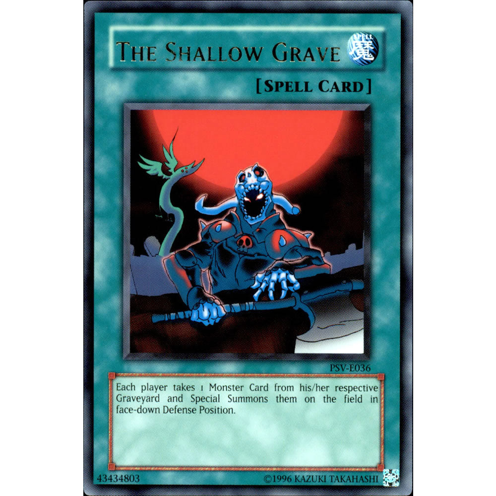 The Shallow Grave PSV-036 Yu-Gi-Oh! Card from the Pharaoh's Servant Set