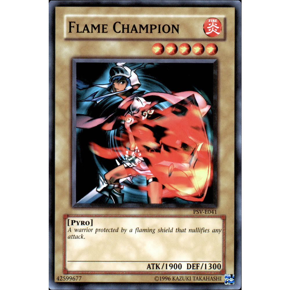 Flame Champion PSV-041 Yu-Gi-Oh! Card from the Pharaoh's Servant Set