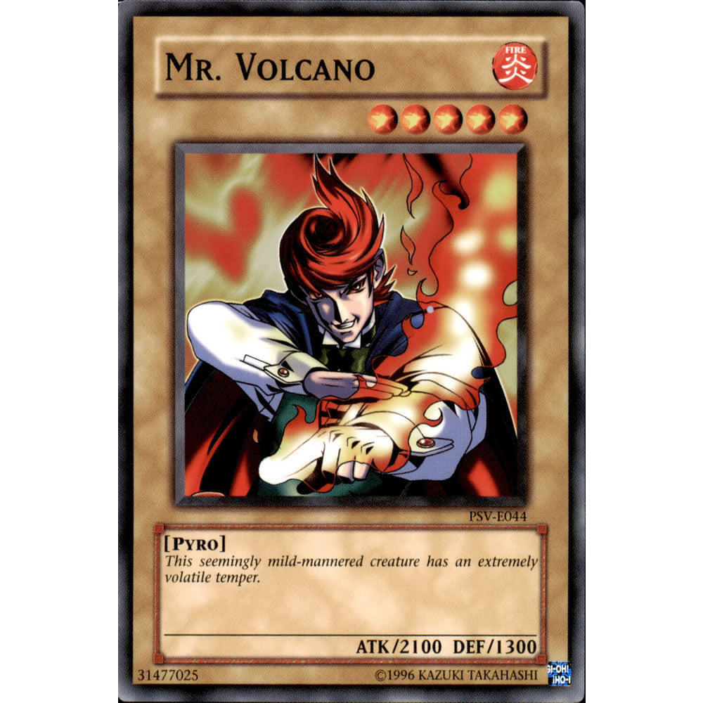 Mr. Volcano PSV-044 Yu-Gi-Oh! Card from the Pharaoh's Servant Set