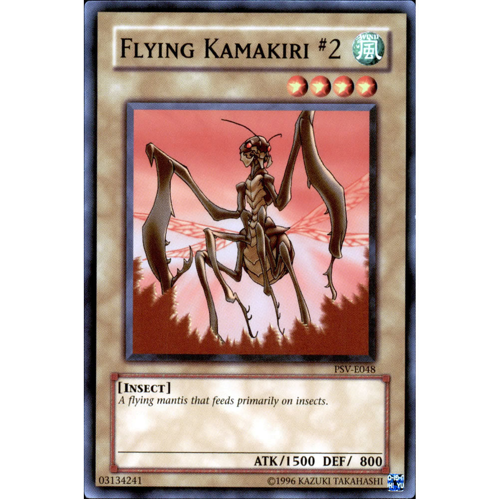 Flying Kamakiri #2 PSV-048 Yu-Gi-Oh! Card from the Pharaoh's Servant Set