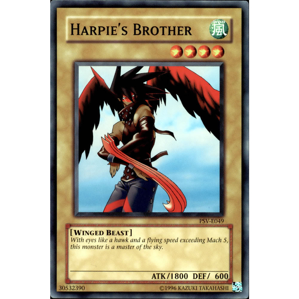 Harpie's Brother PSV-049 Yu-Gi-Oh! Card from the Pharaoh's Servant Set