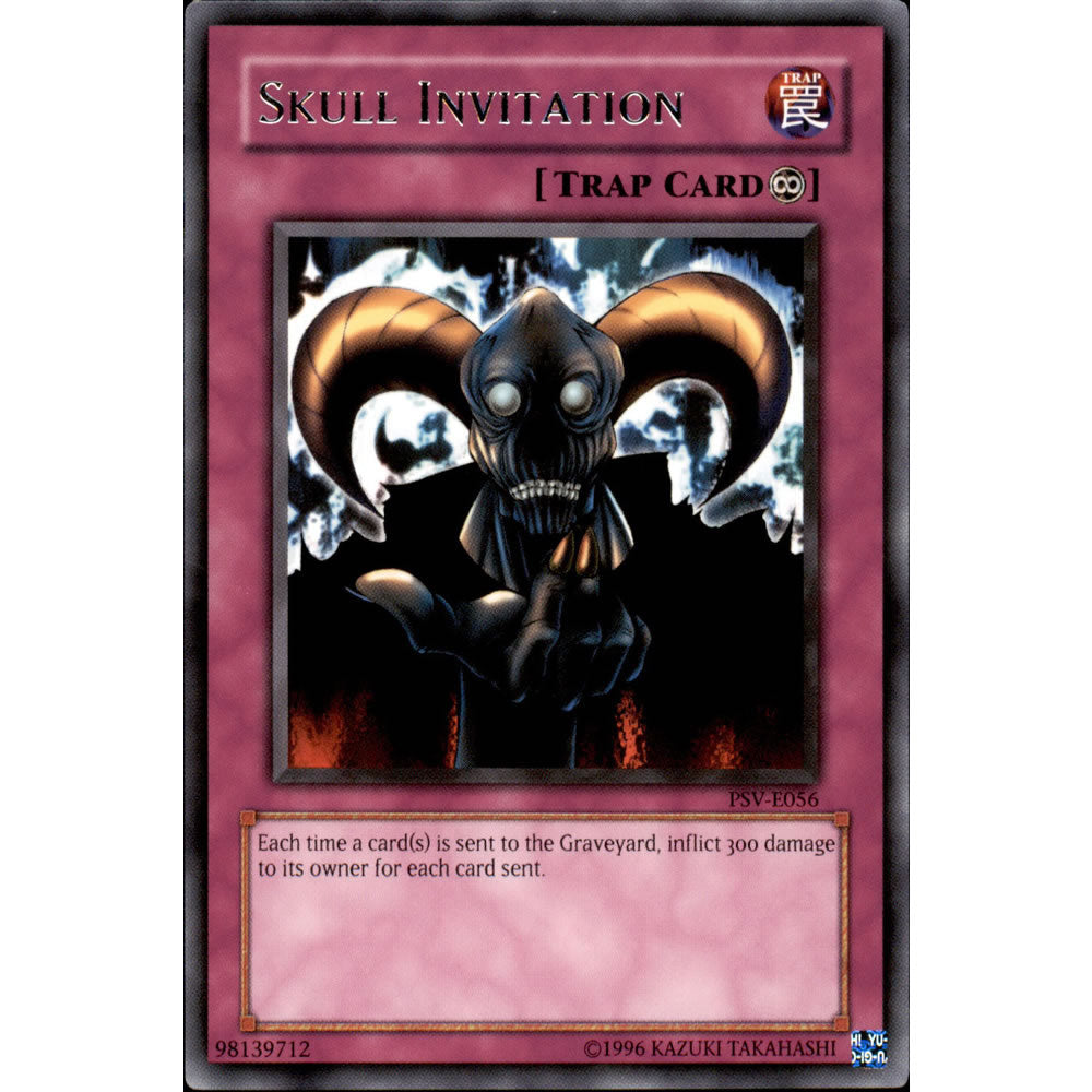 Skull Invitation PSV-056 Yu-Gi-Oh! Card from the Pharaoh's Servant Set