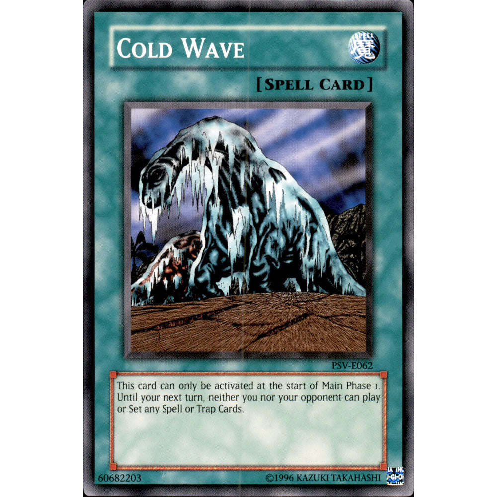 Cold Wave PSV-062 Yu-Gi-Oh! Card from the Pharaoh's Servant Set