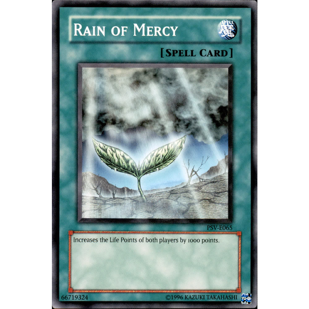 Rain of Mercy PSV-065 Yu-Gi-Oh! Card from the Pharaoh's Servant Set