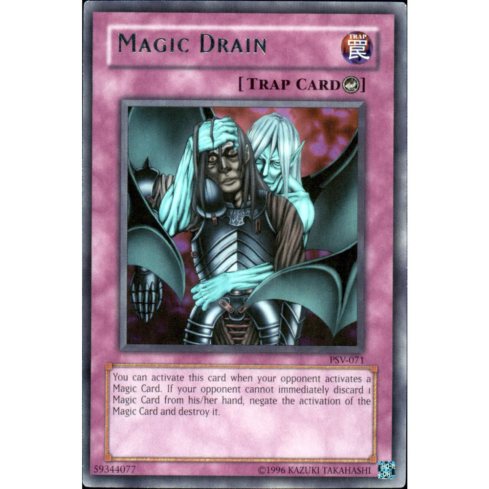 Magic Drain PSV-071 Yu-Gi-Oh! Card from the Pharaoh's Servant Set