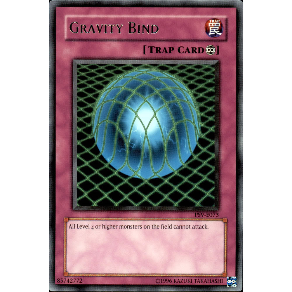 Gravity Bind PSV-073 Yu-Gi-Oh! Card from the Pharaoh's Servant Set