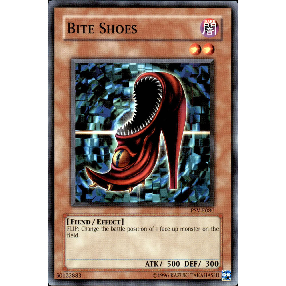 Bite Shoes PSV-080 Yu-Gi-Oh! Card from the Pharaoh's Servant Set