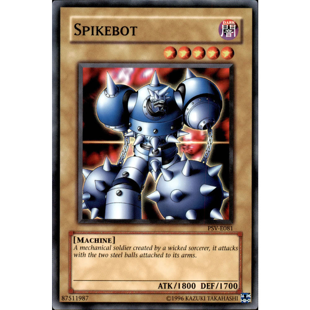 Spikebot PSV-081 Yu-Gi-Oh! Card from the Pharaoh's Servant Set