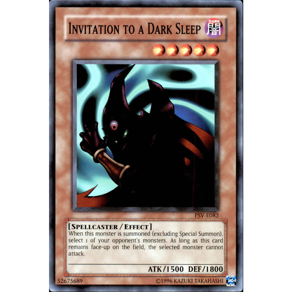 Invitation to a Dark Sleep PSV-082 Yu-Gi-Oh! Card from the Pharaoh's Servant Set