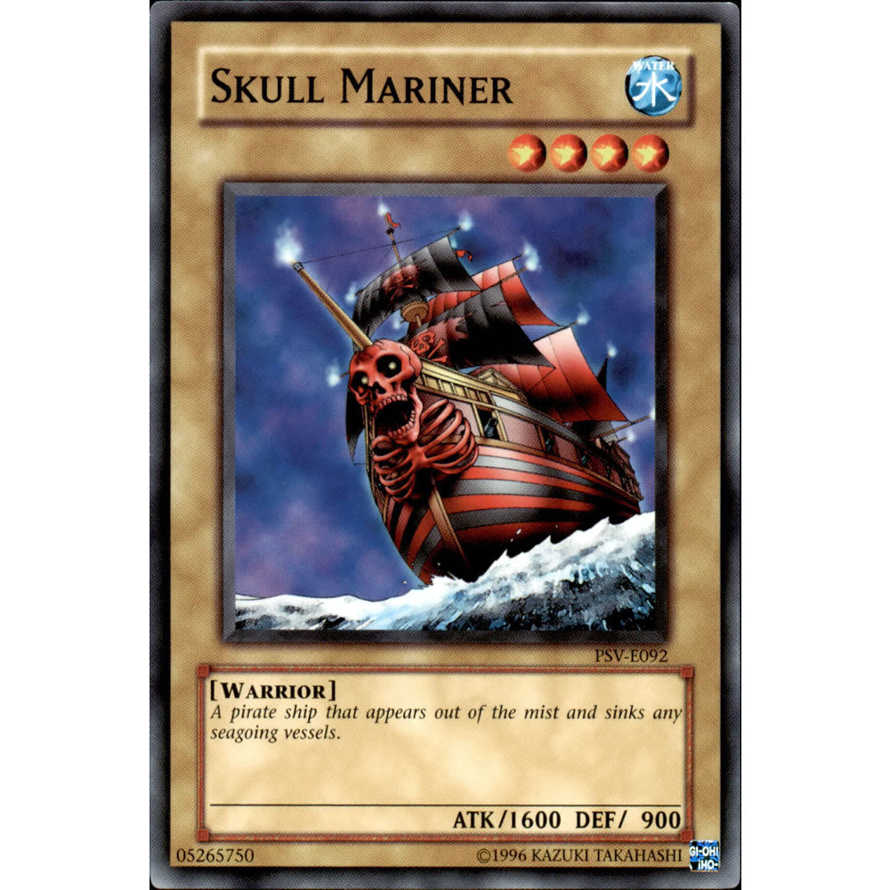Skull Mariner PSV-092 Yu-Gi-Oh! Card from the Pharaoh's Servant Set