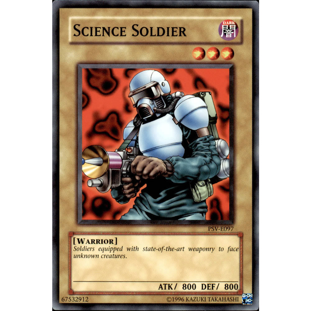 Science Soldier PSV-097 Yu-Gi-Oh! Card from the Pharaoh's Servant Set