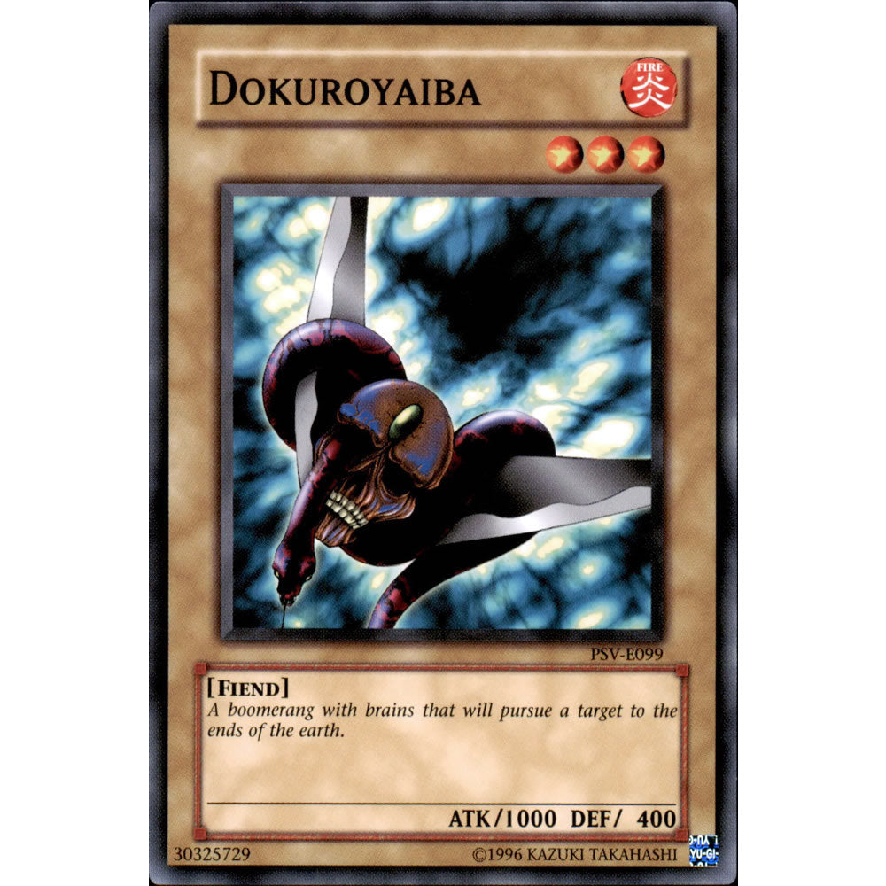 Dokuroyaiba PSV-099 Yu-Gi-Oh! Card from the Pharaoh's Servant Set