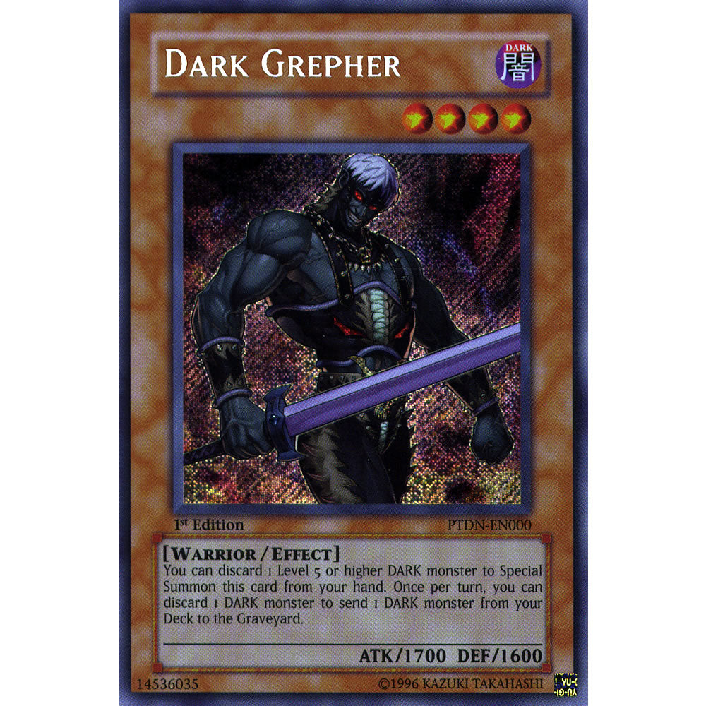 Dark Grepher PTDN-EN000 Yu-Gi-Oh! Card from the Phantom Darkness Set