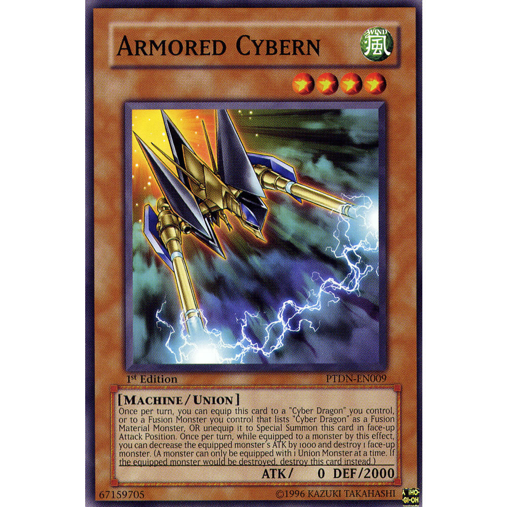 Armored Cybern PTDN-EN009 Yu-Gi-Oh! Card from the Phantom Darkness Set
