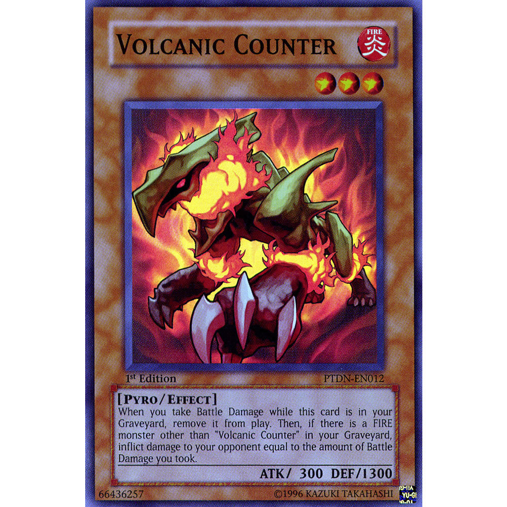 Volcanic Counter PTDN-EN012 Yu-Gi-Oh! Card from the Phantom Darkness Set