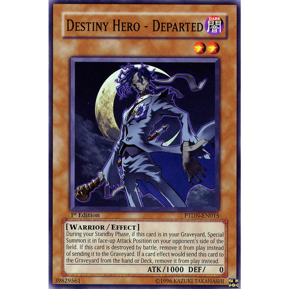 Destiny Hero - Departed PTDN-EN015 Yu-Gi-Oh! Card from the Phantom Darkness Set