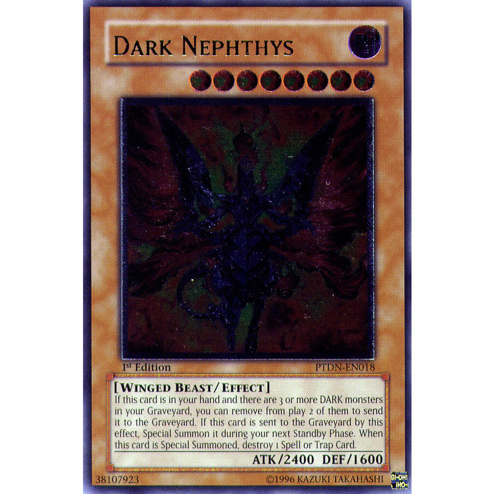 Dark Nephthys PTDN-EN018 Yu-Gi-Oh! Card from the Phantom Darkness Set