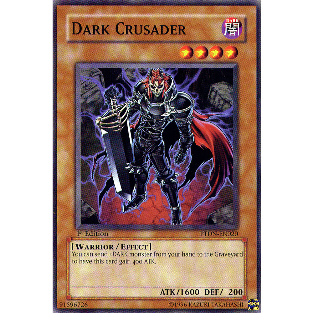 Dark Crusader PTDN-EN020 Yu-Gi-Oh! Card from the Phantom Darkness Set