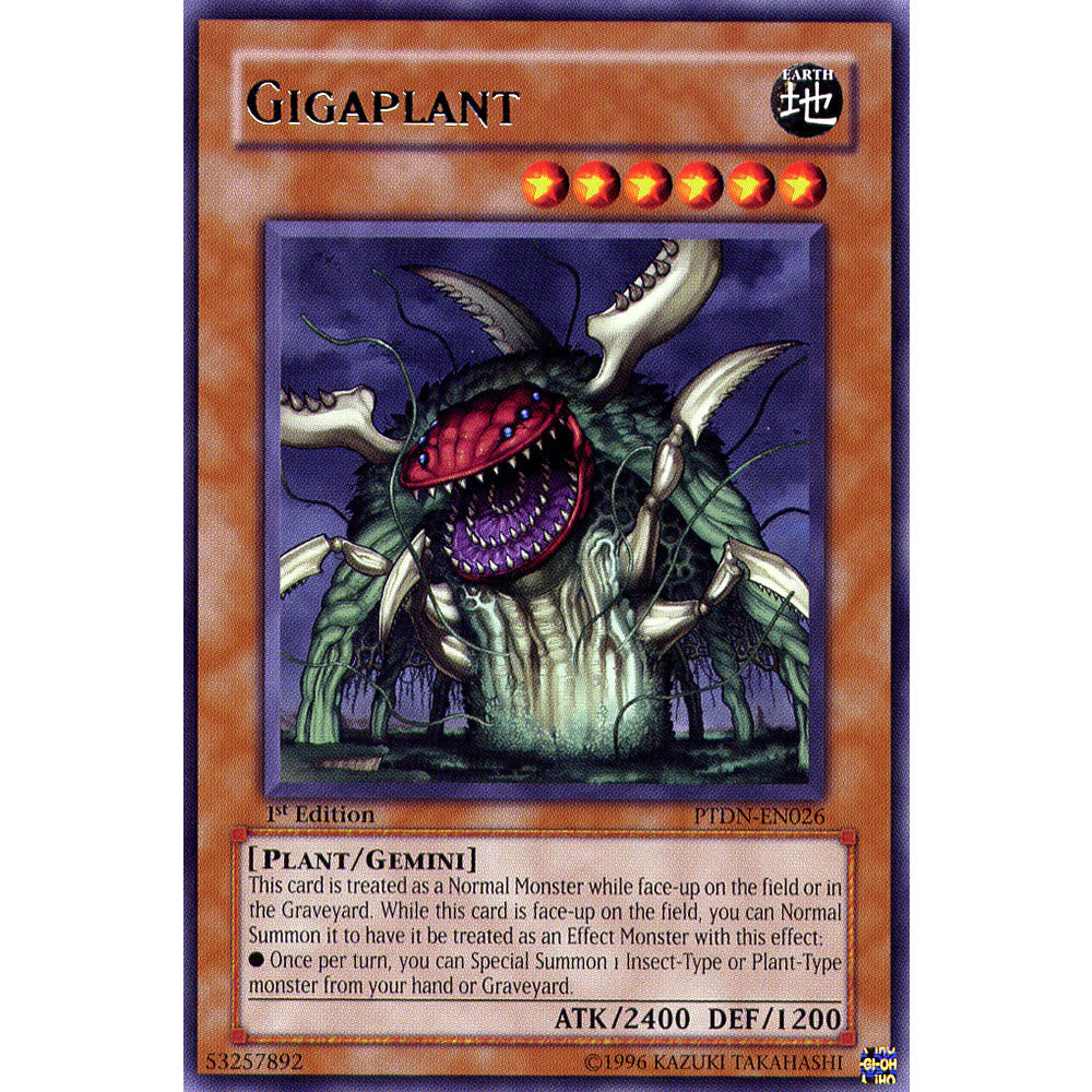 Gigaplant PTDN-EN026 Yu-Gi-Oh! Card from the Phantom Darkness Set