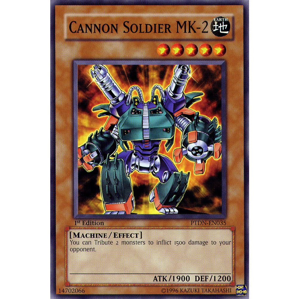 Cannon Soldier MK-2 PTDN-EN035 Yu-Gi-Oh! Card from the Phantom Darkness Set