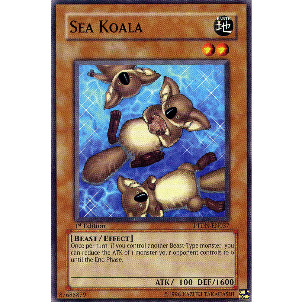 Sea Koala PTDN-EN037 Yu-Gi-Oh! Card from the Phantom Darkness Set