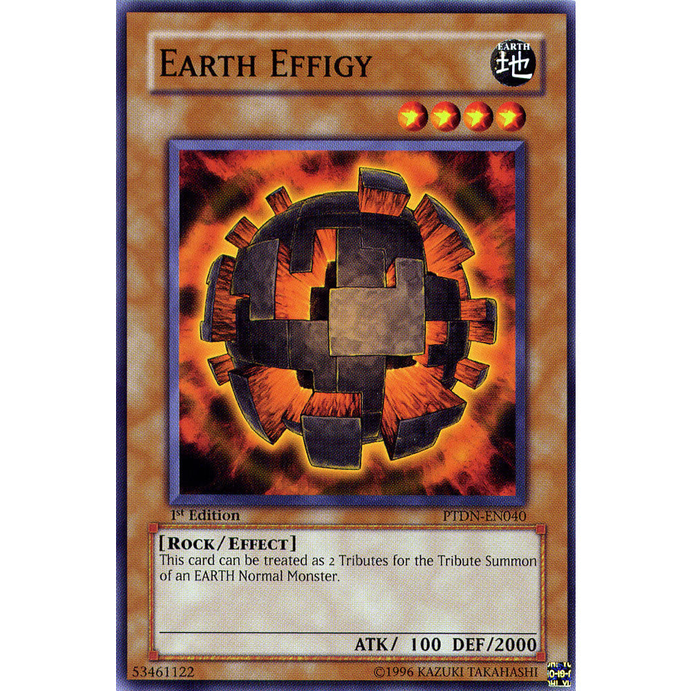 Earth Effigy PTDN-EN040 Yu-Gi-Oh! Card from the Phantom Darkness Set