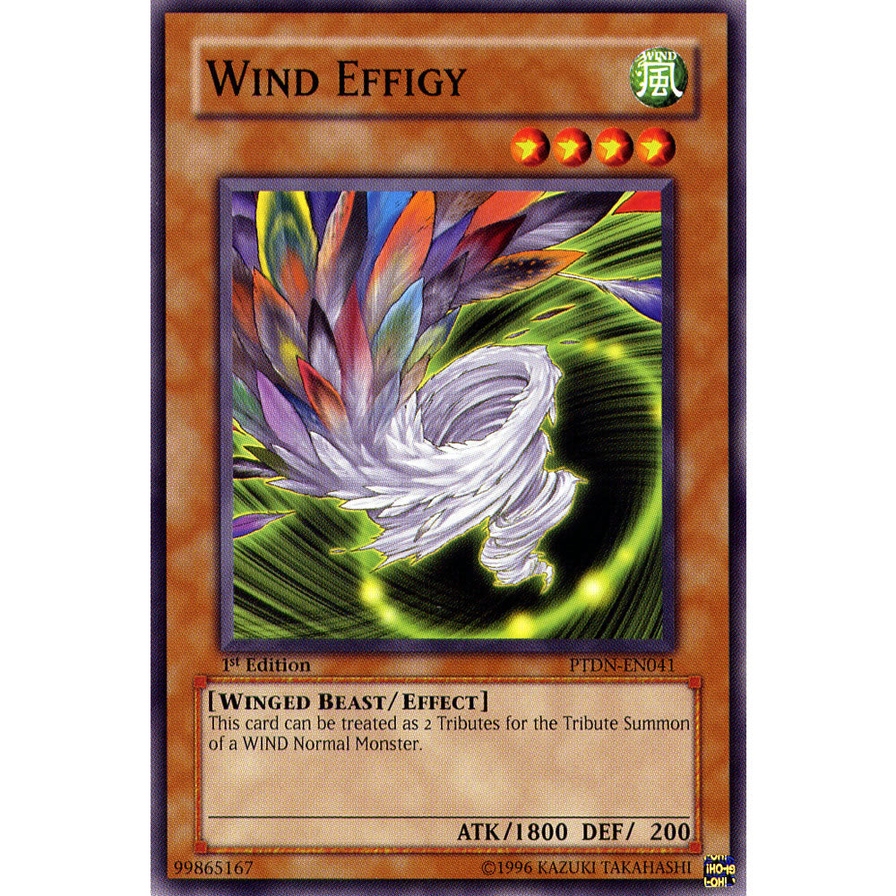 Wind Effigy PTDN-EN041 Yu-Gi-Oh! Card from the Phantom Darkness Set