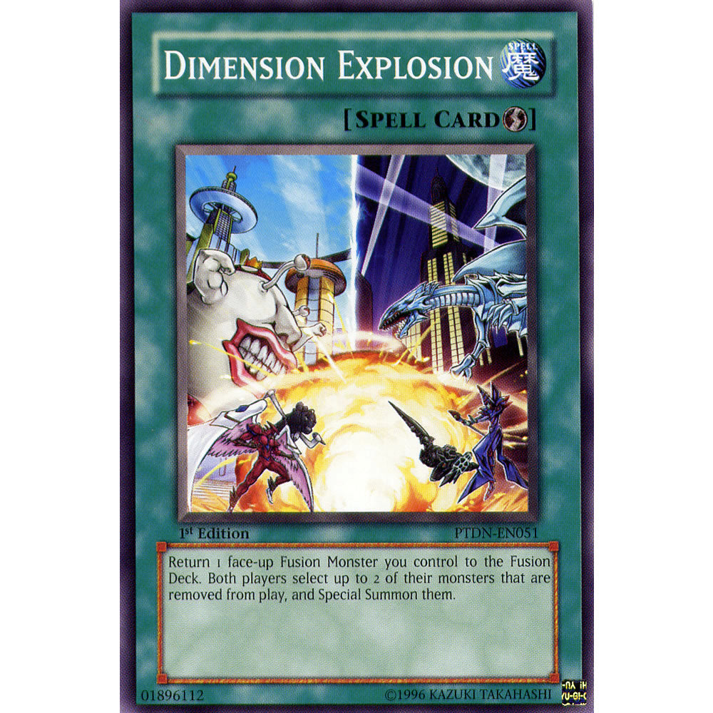 Dimension Explosion PTDN-EN051 Yu-Gi-Oh! Card from the Phantom Darkness Set