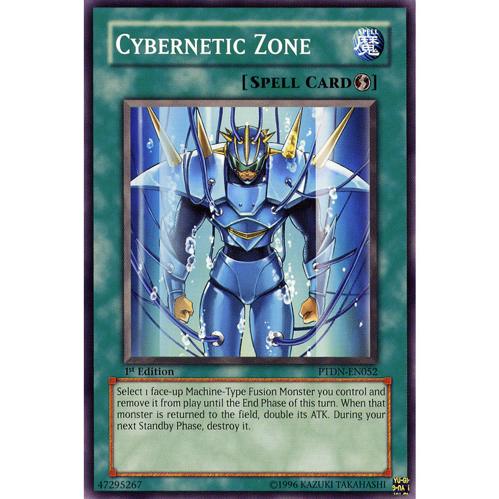 Cybernetic Zone PTDN-EN052 Yu-Gi-Oh! Card from the Phantom Darkness Set