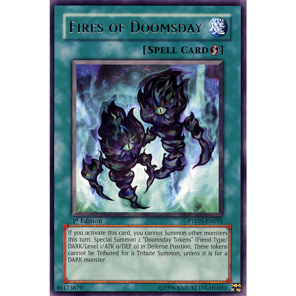 Fires of Doomsday PTDN-EN055 Yu-Gi-Oh! Card from the Phantom Darkness Set