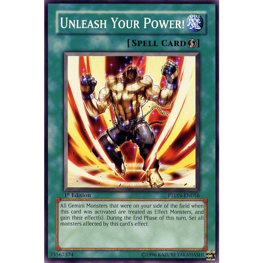 Unleash Your Power! PTDN-EN056 Yu-Gi-Oh! Card from the Phantom Darkness Set