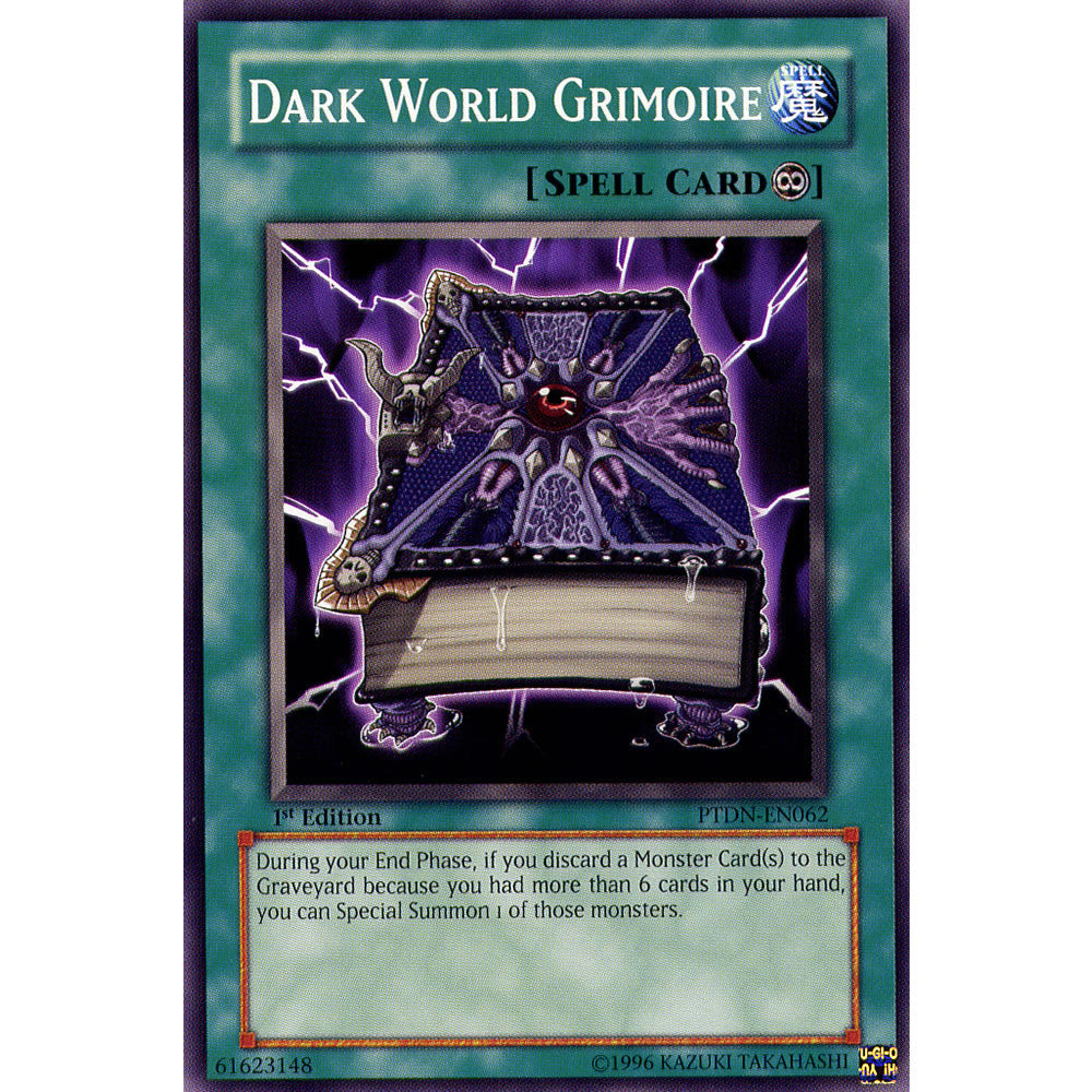 Dark World Grimoire PTDN-EN062 Yu-Gi-Oh! Card from the Phantom Darkness Set