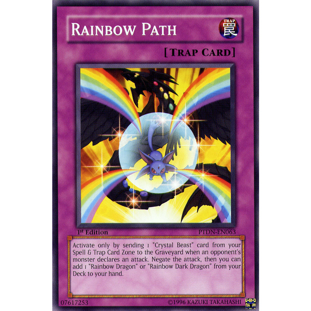 Rainbow Path PTDN-EN063 Yu-Gi-Oh! Card from the Phantom Darkness Set