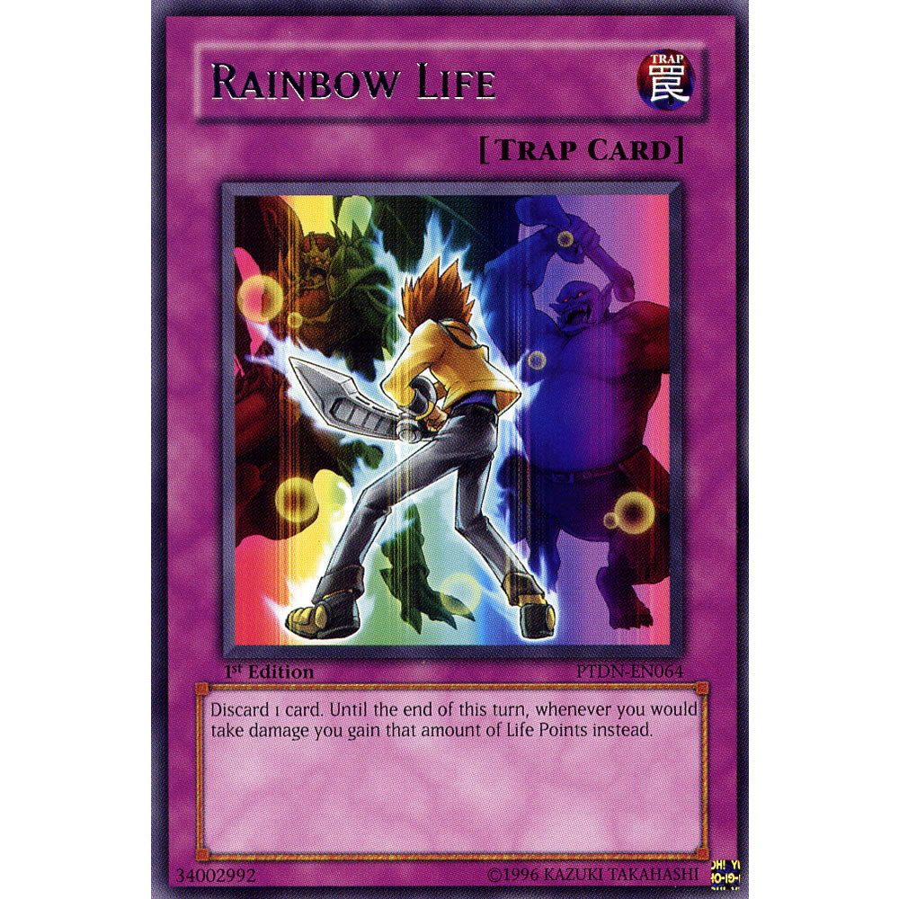 Rainbow Life PTDN-EN064 Yu-Gi-Oh! Card from the Phantom Darkness Set