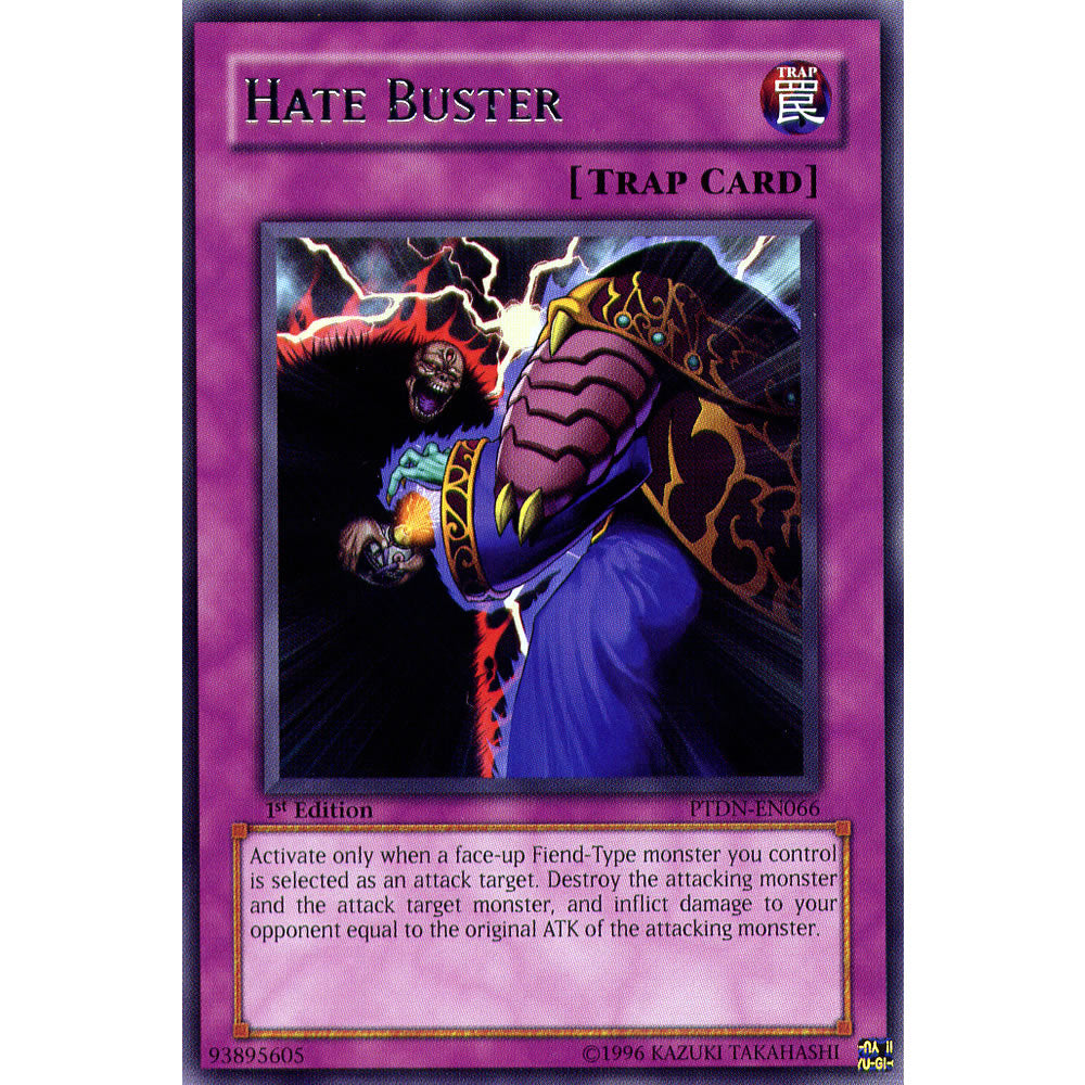 Hate Buster PTDN-EN066 Yu-Gi-Oh! Card from the Phantom Darkness Set