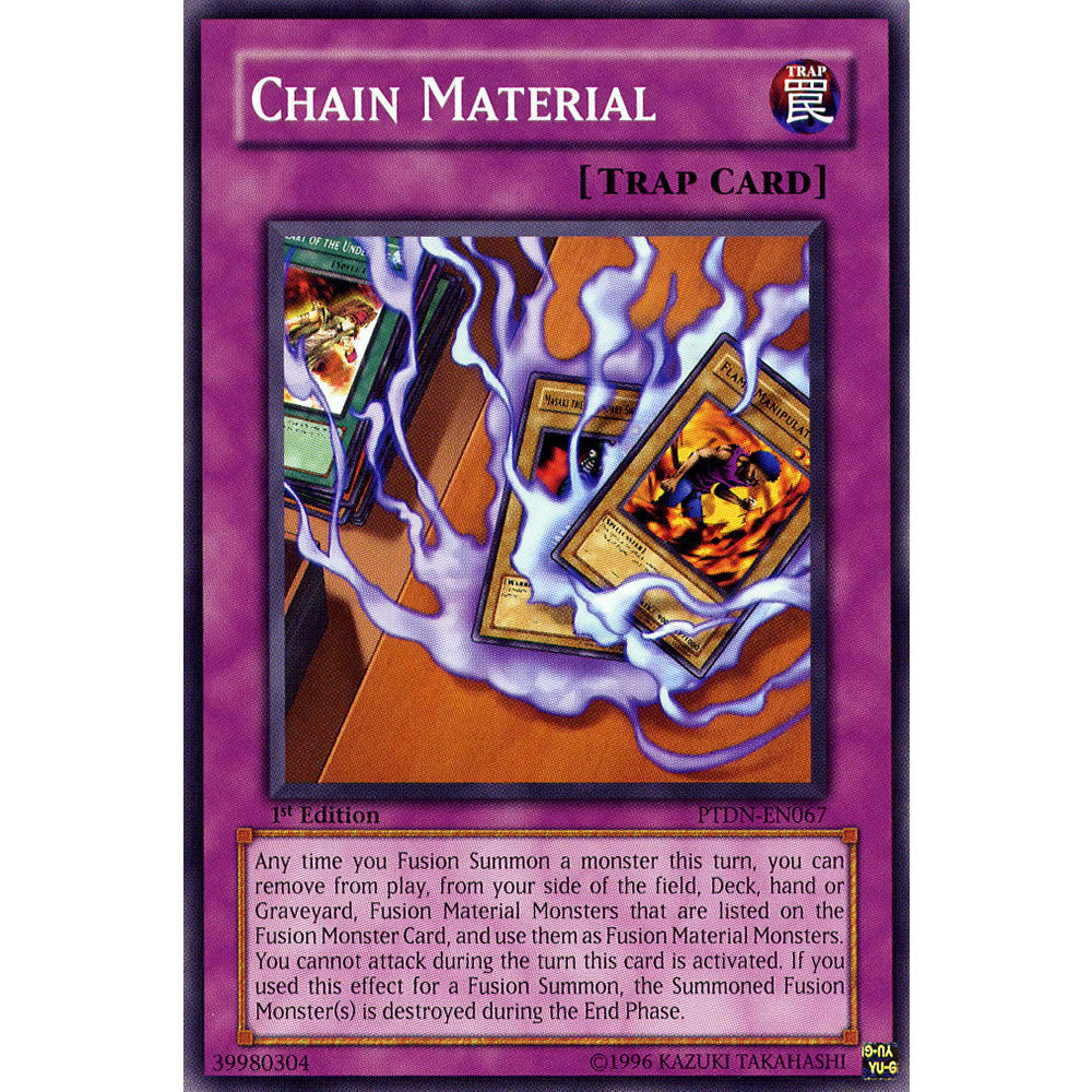 Chain Material PTDN-EN067 Yu-Gi-Oh! Card from the Phantom Darkness Set