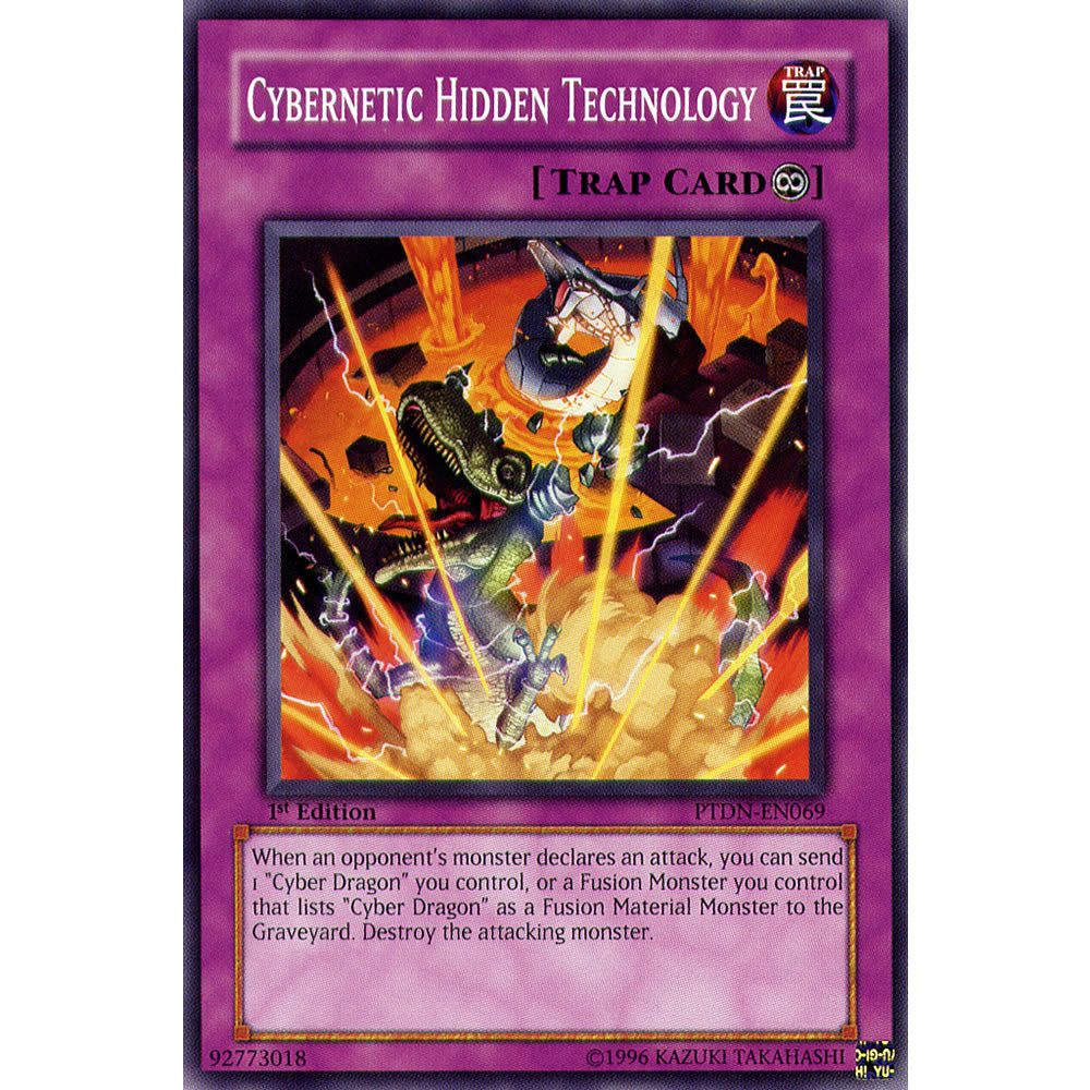 Cybernetic Hidden Technology PTDN-EN069 Yu-Gi-Oh! Card from the Phantom Darkness Set