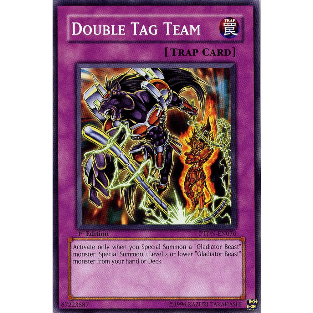 Double Tag Team PTDN-EN076 Yu-Gi-Oh! Card from the Phantom Darkness Set