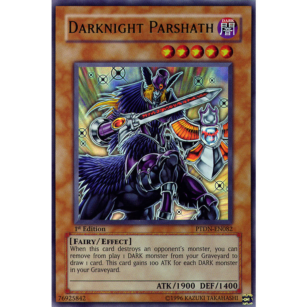 Darknight Parshath PTDN-EN082 Yu-Gi-Oh! Card from the Phantom Darkness Set