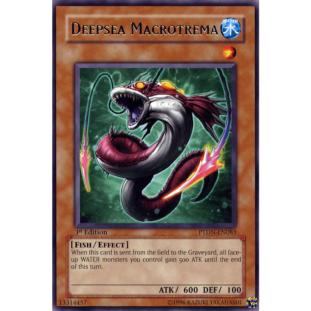 Deepsea Macrotrema PTDN-EN083 Yu-Gi-Oh! Card from the Phantom Darkness Set
