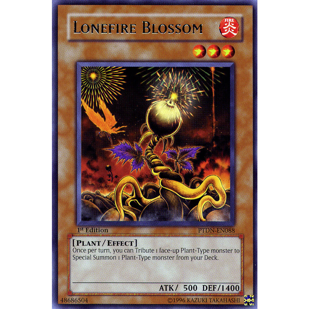 Lonefire Blossom PTDN-EN088 Yu-Gi-Oh! Card from the Phantom Darkness Set