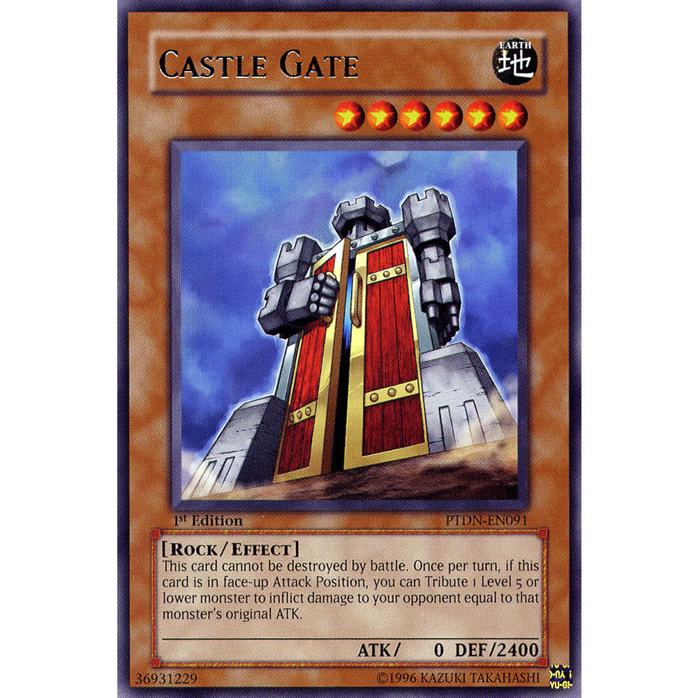 Castle Gate PTDN-EN091 Yu-Gi-Oh! Card from the Phantom Darkness Set