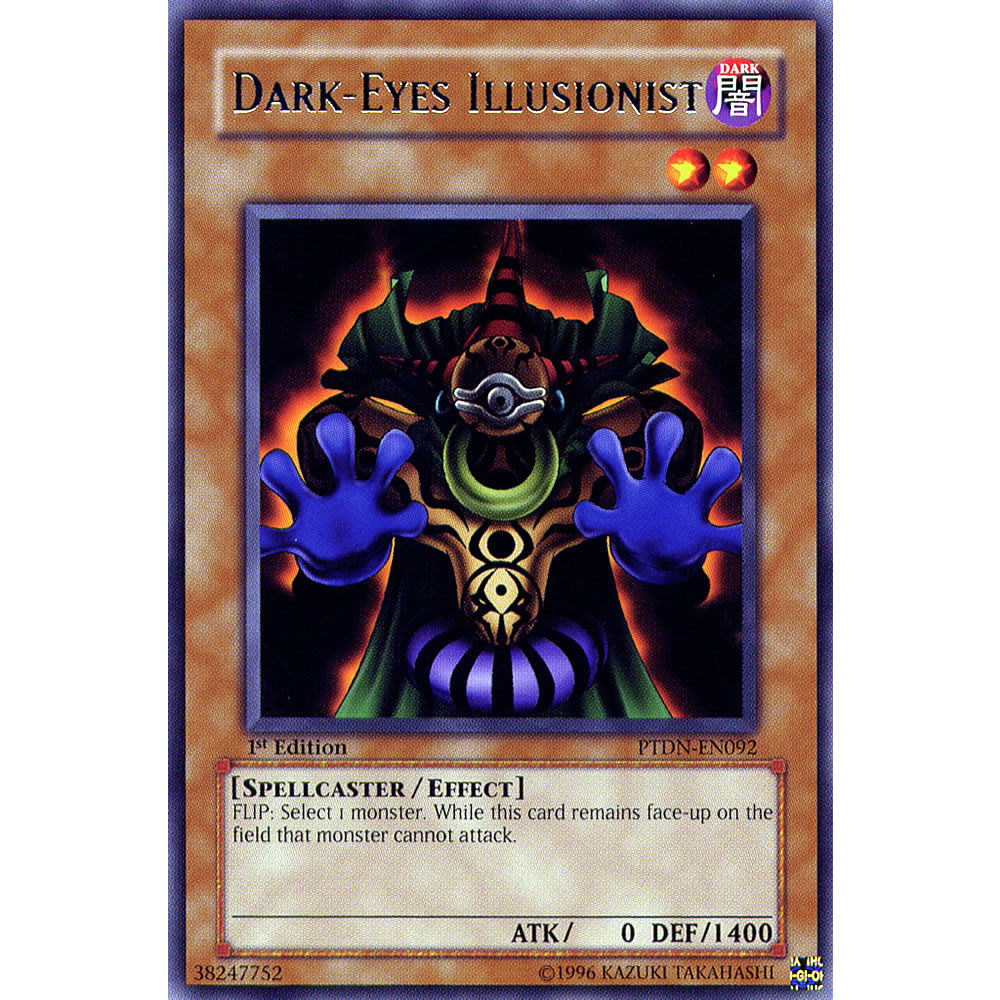 Dark-Eyes Illusionist PTDN-EN092 Yu-Gi-Oh! Card from the Phantom Darkness Set