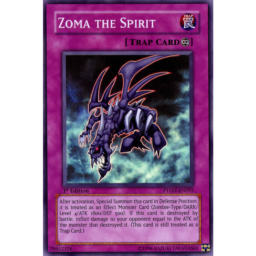 Zoma the Spirit PTDN-EN095 Yu-Gi-Oh! Card from the Phantom Darkness Set